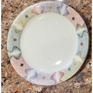 Vintage Corning Ware Corelle MIRAGE Southwest Pattern 7 1/4" Salad Plates (4)